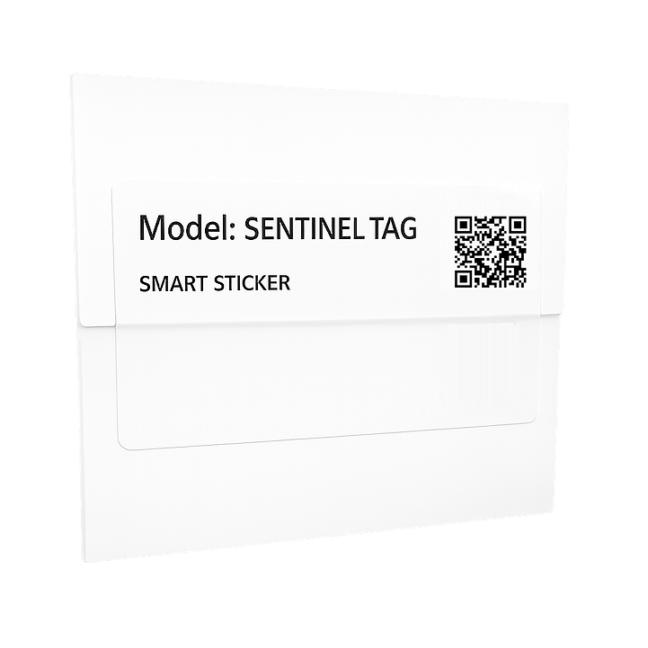 sentinel tag – ultra thin disposable ble tracking label + platform access sentinel tag – ultra thin disposable ble tracking label + platform access